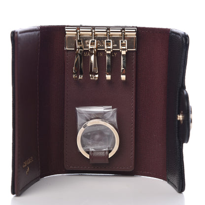 Chanel Caviar Quilted Classic 4 Key Holder Wallet Black 5 of 9