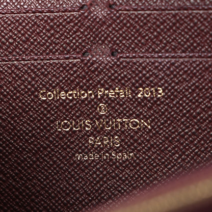 Louis Vuitton Damier Paillettes Zippy Wallet Red 6 of 8