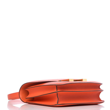 Hermes Evercolor Constance 24 Orange Poppy 4 of 24