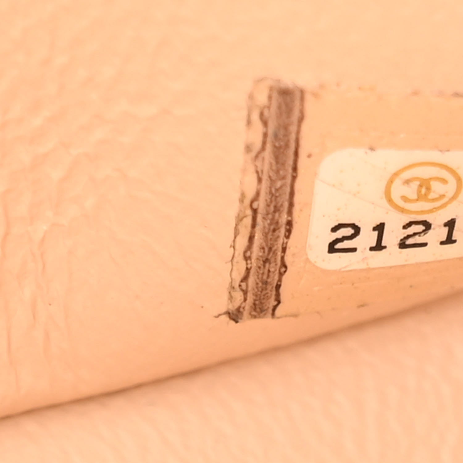 Chanel Caviar Quilted Jumbo Double Flap Light Beige 7 of 12