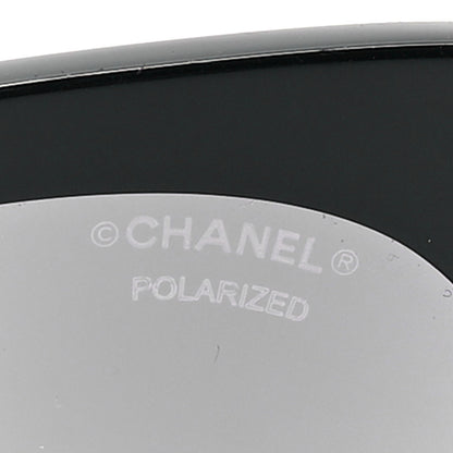 Chanel Acetate Strass Polarized Square Sunglasses 5422-B-A Black 5 of 7