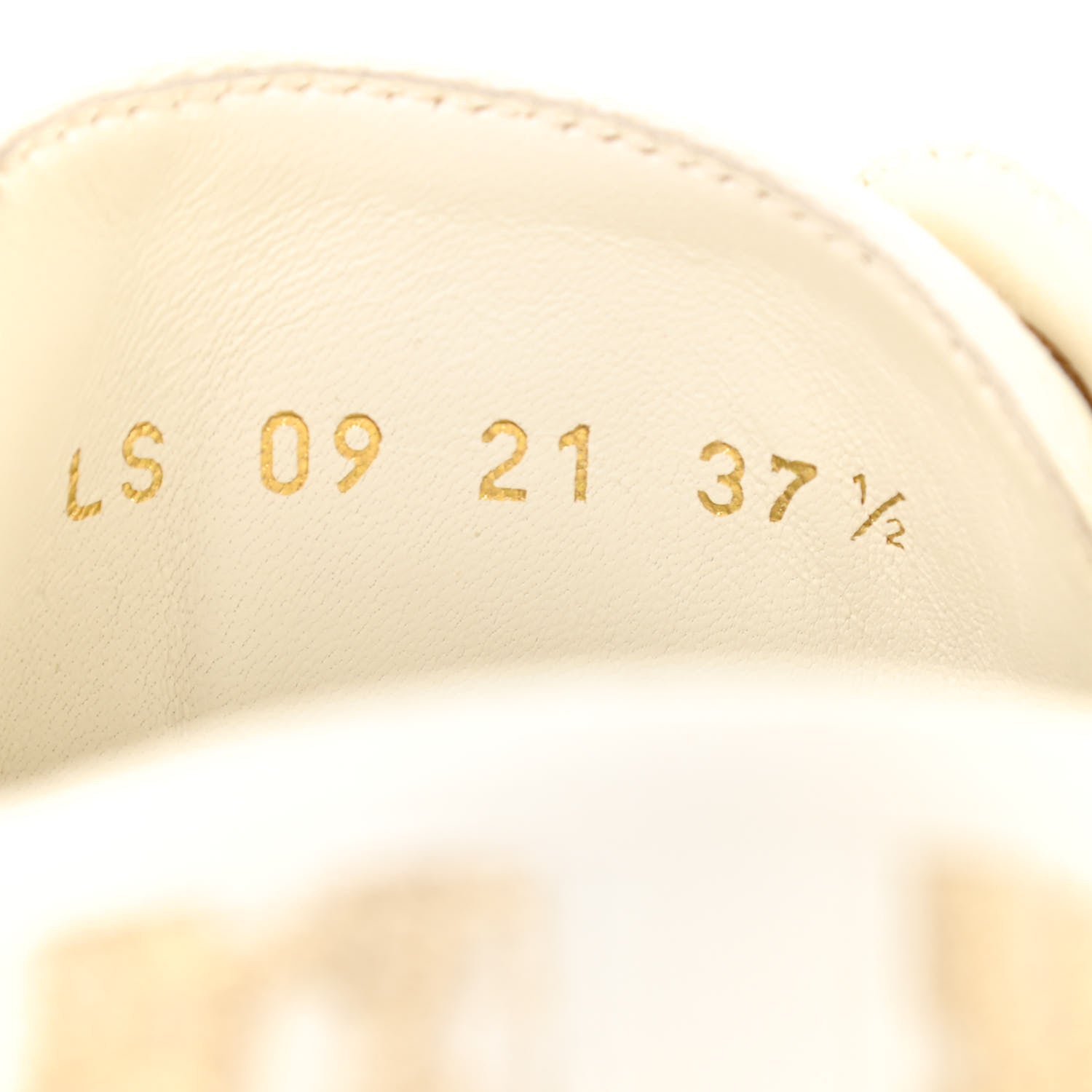 Christian Dior Canvas Oblique Walk'N'Dior Low Top Sneakers 37.5 Gold 8 of 9