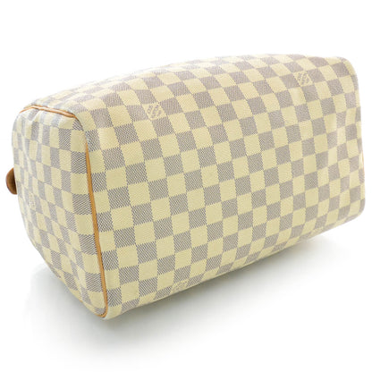 Louis Vuitton Damier Azur Speedy 30 4 of 8