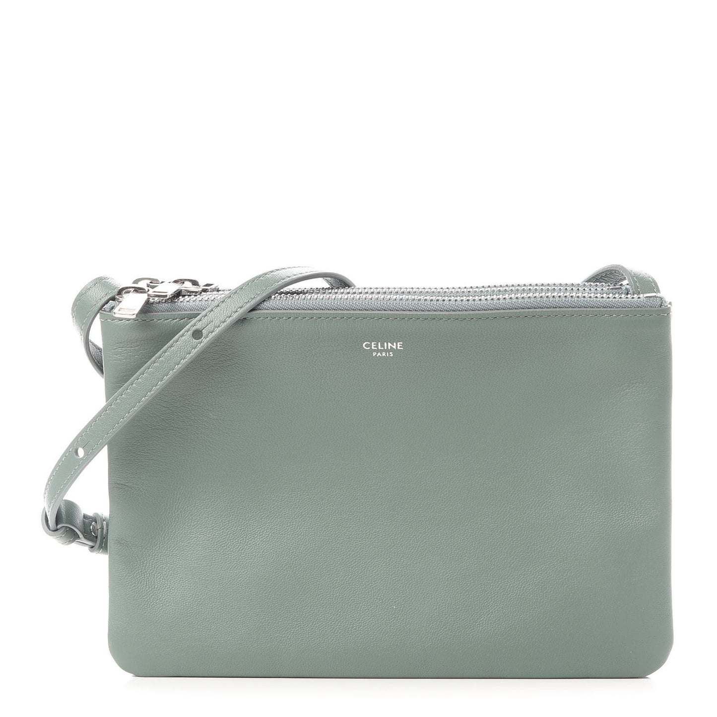 Lambskin Small Trio Crossbody Bag Jade