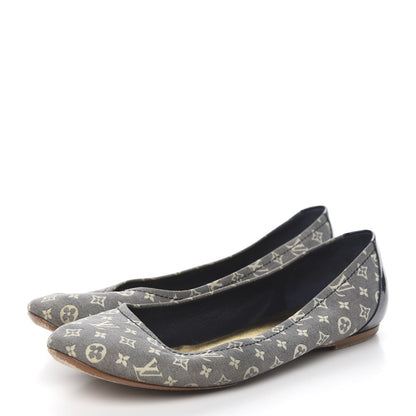 Louis Vuitton Monogram Idylle Ballerina Flats 40 Encre 3 of 14