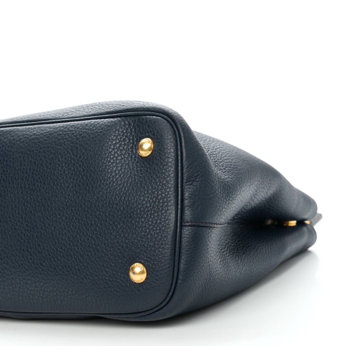 Vitello Phenix Top Handle Bag Baltico