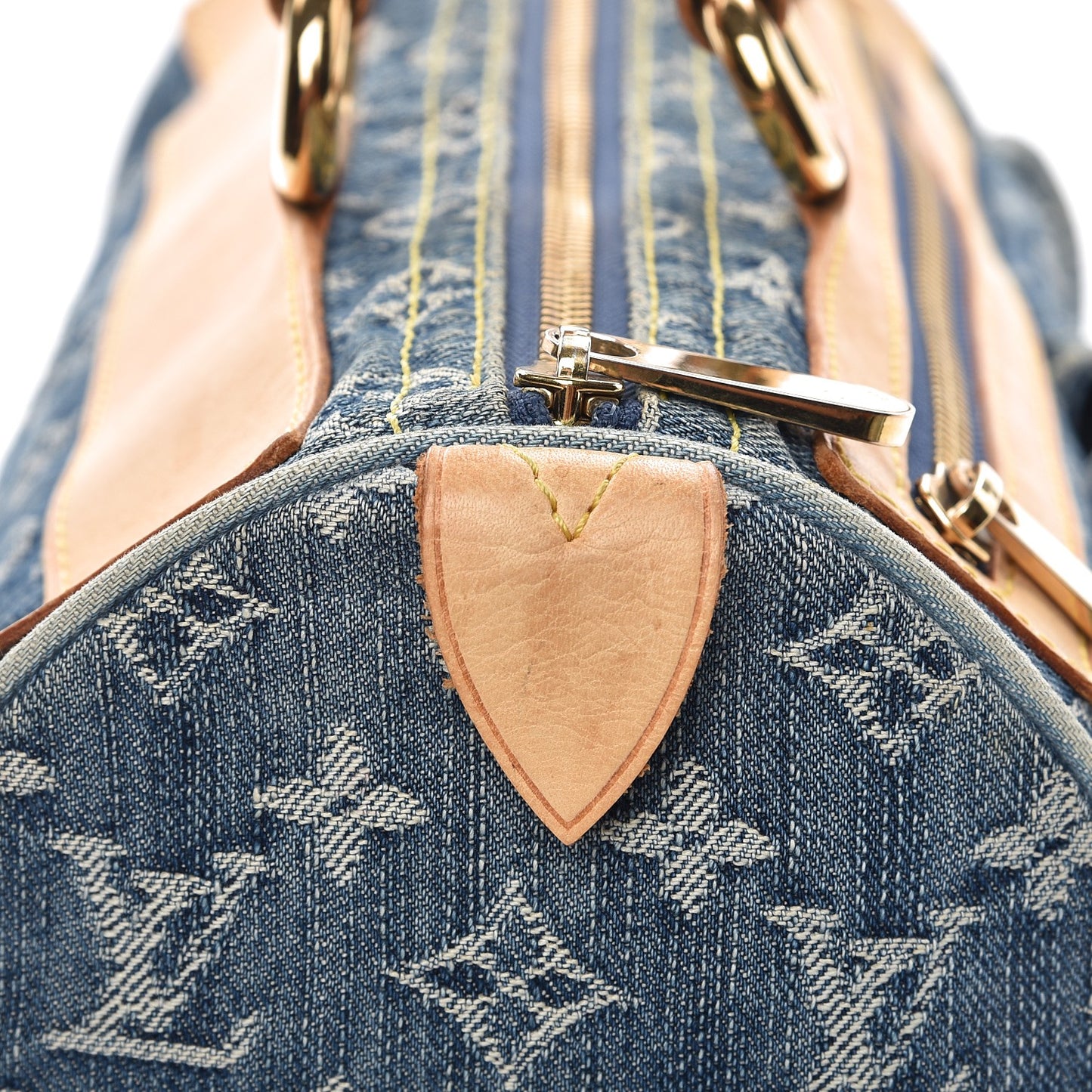 Monogram Denim Neo Speedy Blue