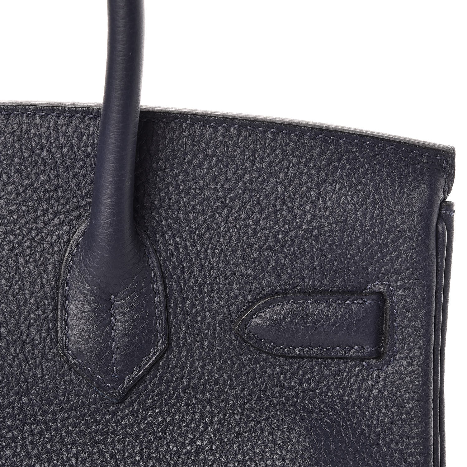 Hermes Togo Birkin 30 Bleu Nuit 9 of 35