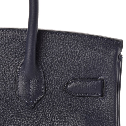 Hermes Togo Birkin 30 Bleu Nuit 9 of 35