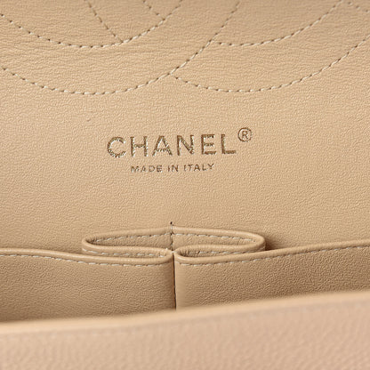 Chanel Caviar Quilted Jumbo Double Flap Beige Clair 6 of 10