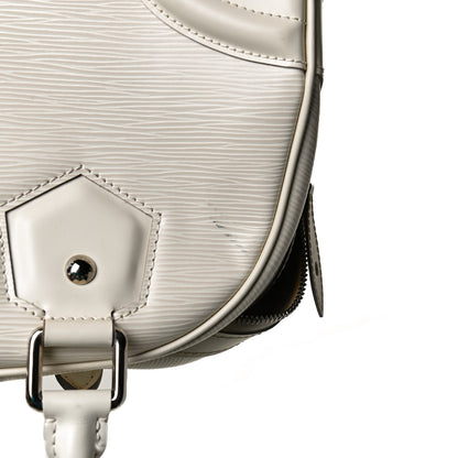 Louis Vuitton Epi Bowling Montaigne PM Ivory 14 of 15