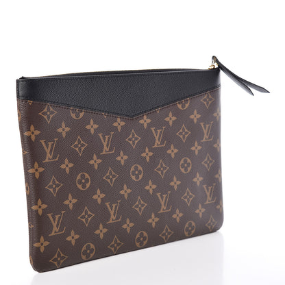 Louis Vuitton Monogram Daily Pouch Black 3 of 10