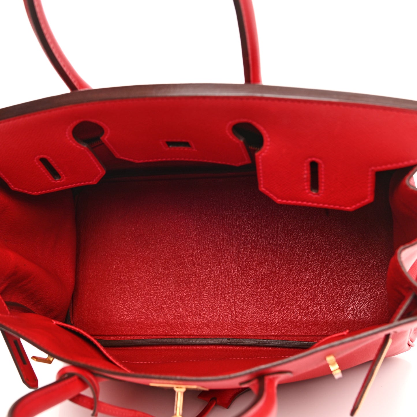 Epsom Birkin 30 Rouge Casaque