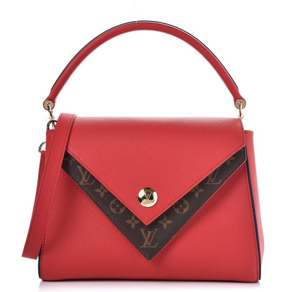 Louis Vuitton Calfskin Monogram Double V Rubis 9 of 9