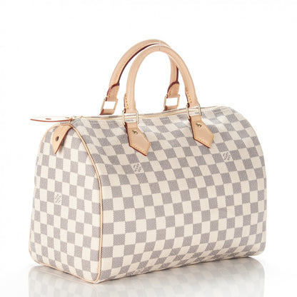 Louis Vuitton Damier Azur Speedy 30 3 of 8