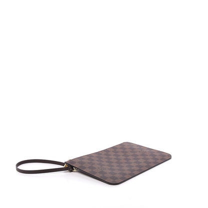 Louis Vuitton Damier Ebene Neverfull MM GM Pochette 4 of 10