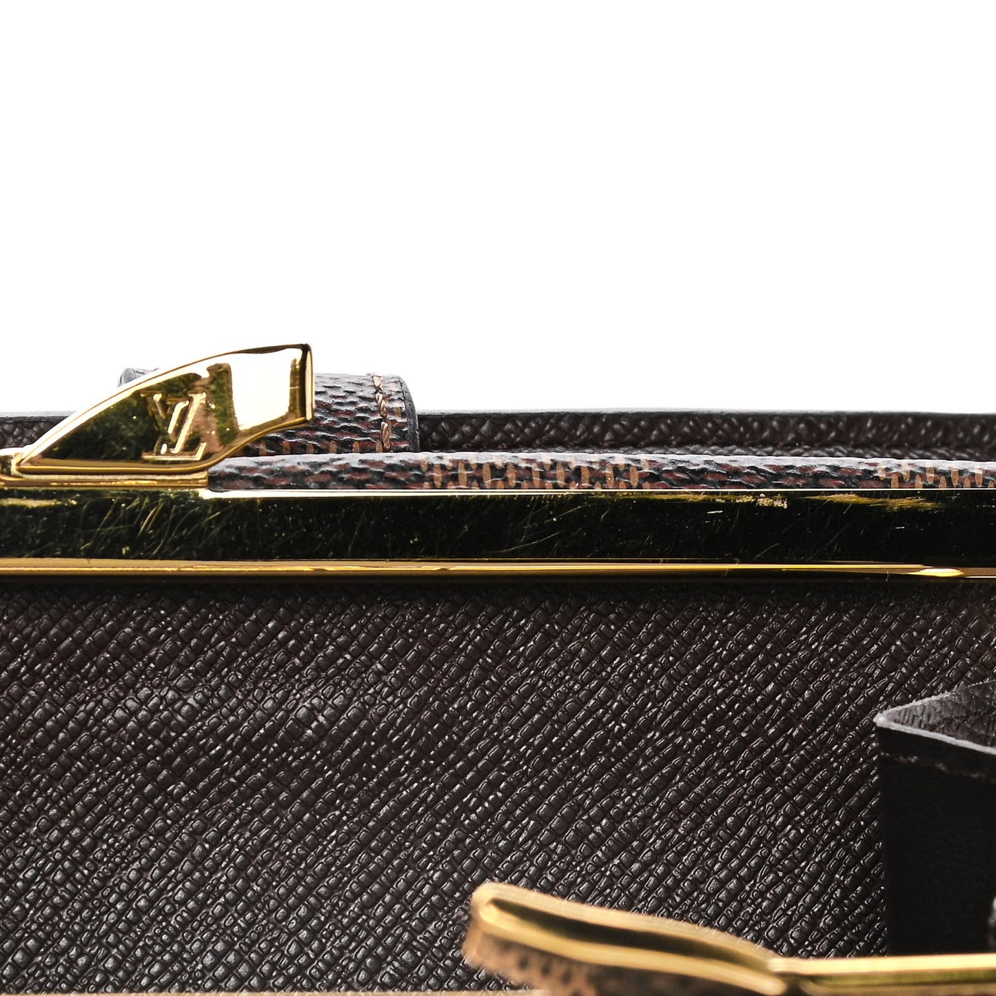 Damier Ebene French Purse Wallet