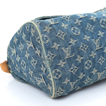 Louis Vuitton Monogram Denim Neo Speedy Blue 7 of 8