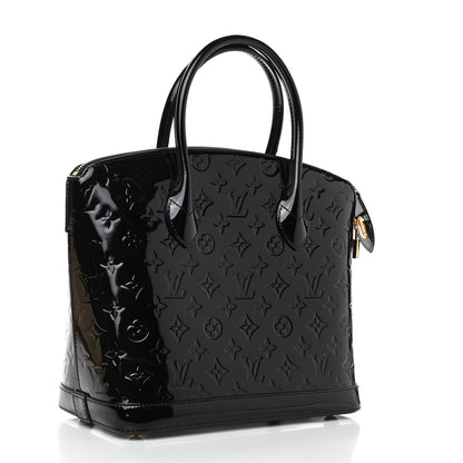 Louis Vuitton Vernis Lockit PM Black 2 of 4