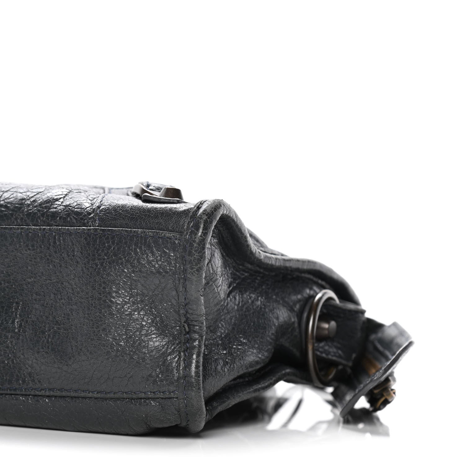 Balenciaga Agneau Classic Hardware Mini City Anthracite 6 of 12