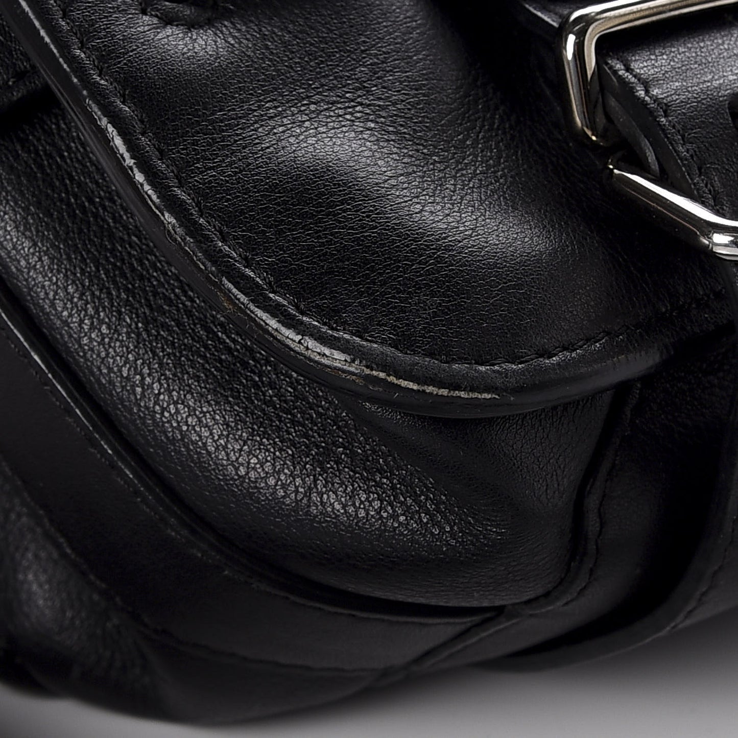 Smooth Calfskin PS11 Classic Shoulder Bag Black