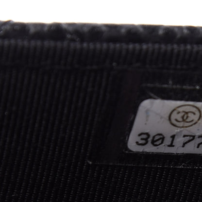 Chanel Caviar Quilted Wallet On Chain WOC Black 10 of 12