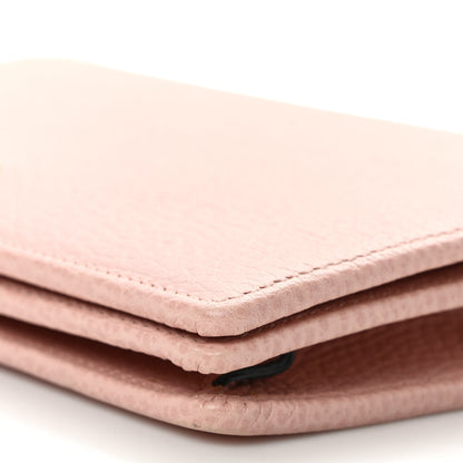Gucci Dollar Calfskin Mini GG Marmont Chain Wallet Perfect Pink 8 of 9