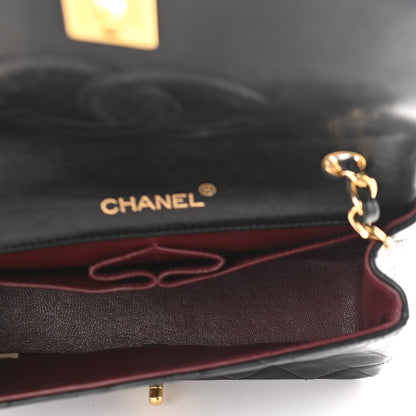 Chanel Lambskin Quilted Small Single Flap Black 5 of 10