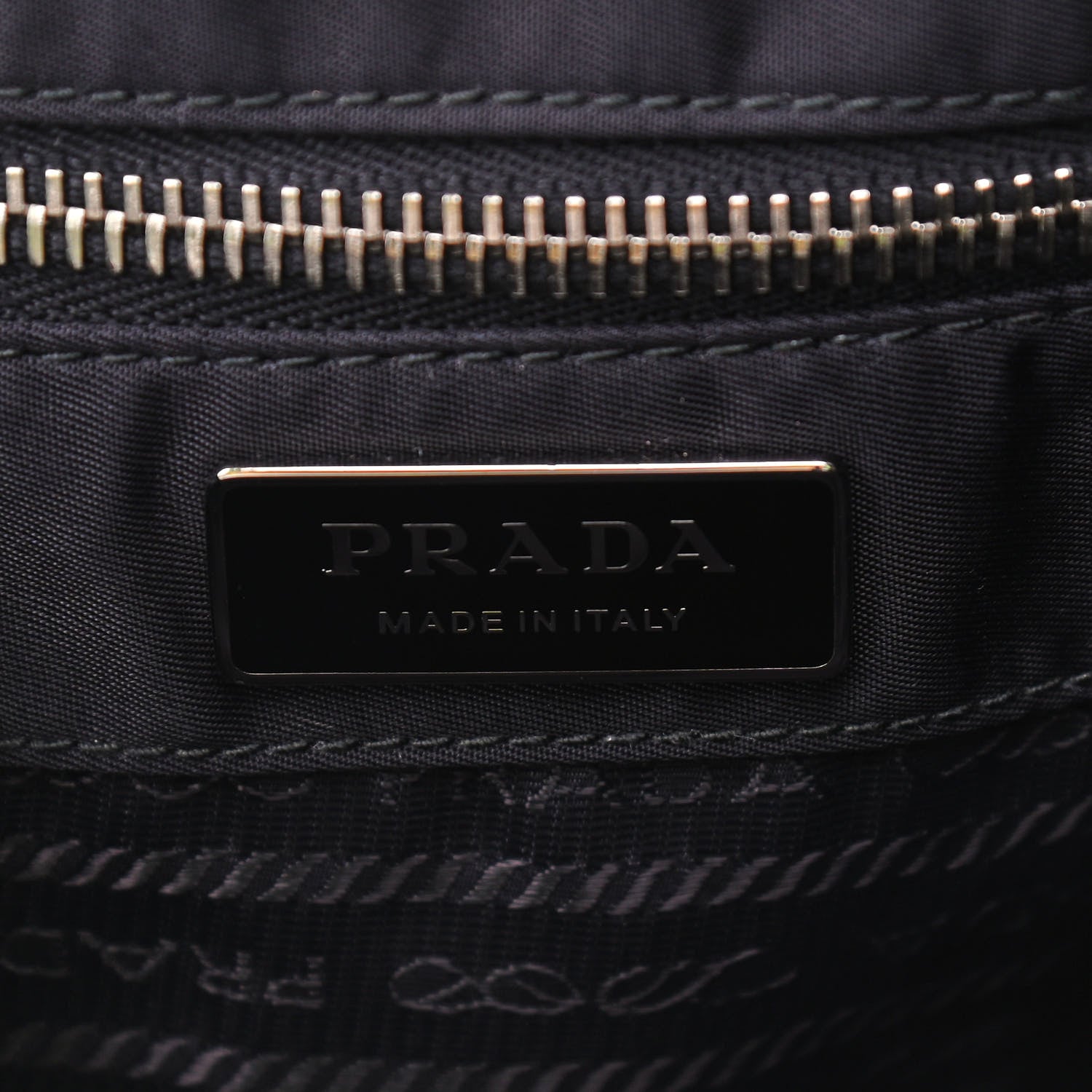 Prada Tessuto Nylon Tote Black 7 of 10