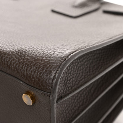 Saint Laurent Grained Calfskin Small Sac De Jour Fog 10 of 18