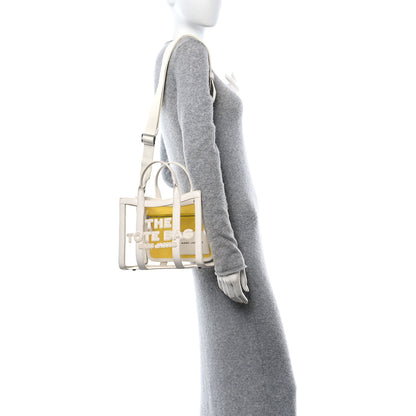 Marc Jacobs PVC The Small Tote Bag White Yellow 3 of 17