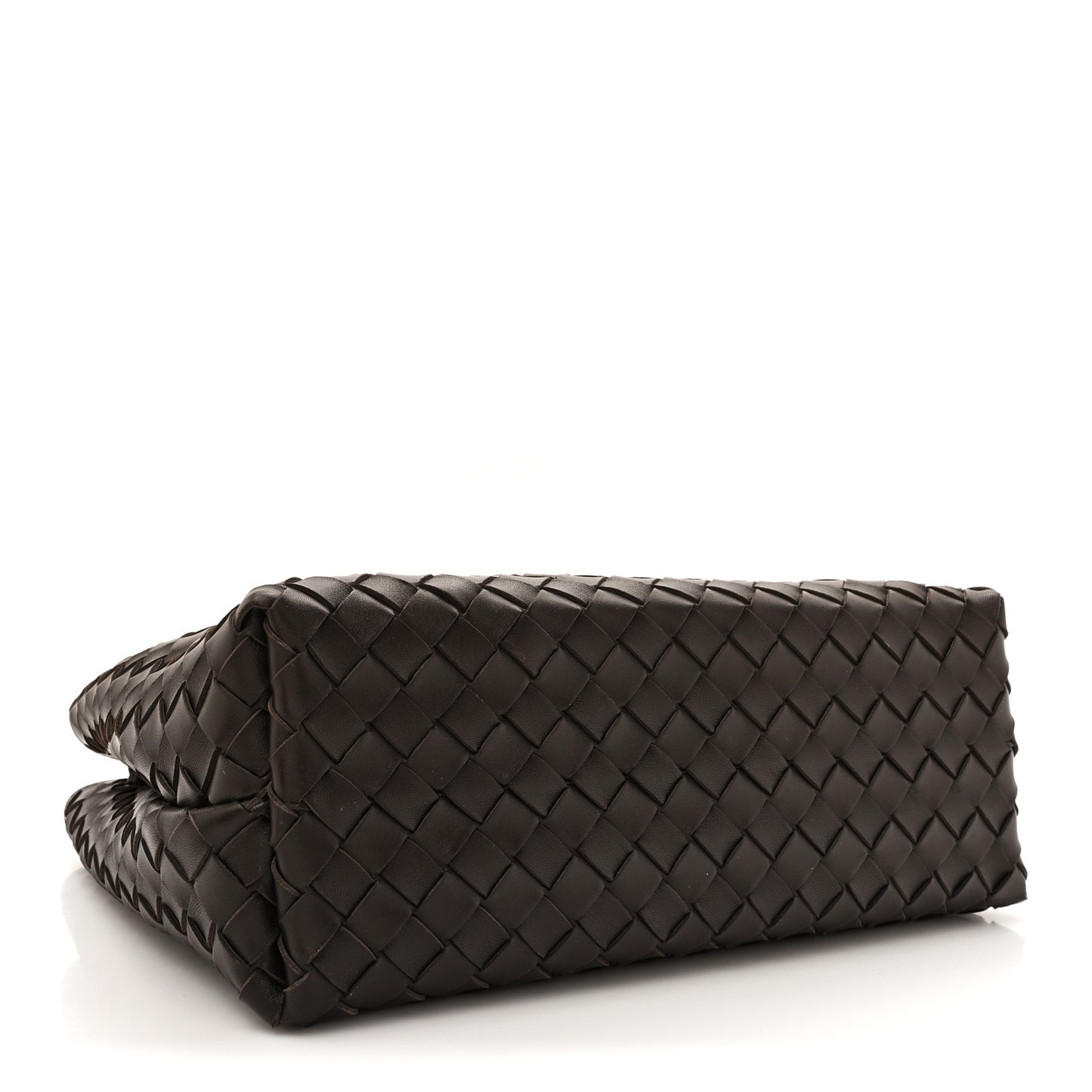 Nappa Intrecciato Medium Andiamo Shoulder Bag Fondant