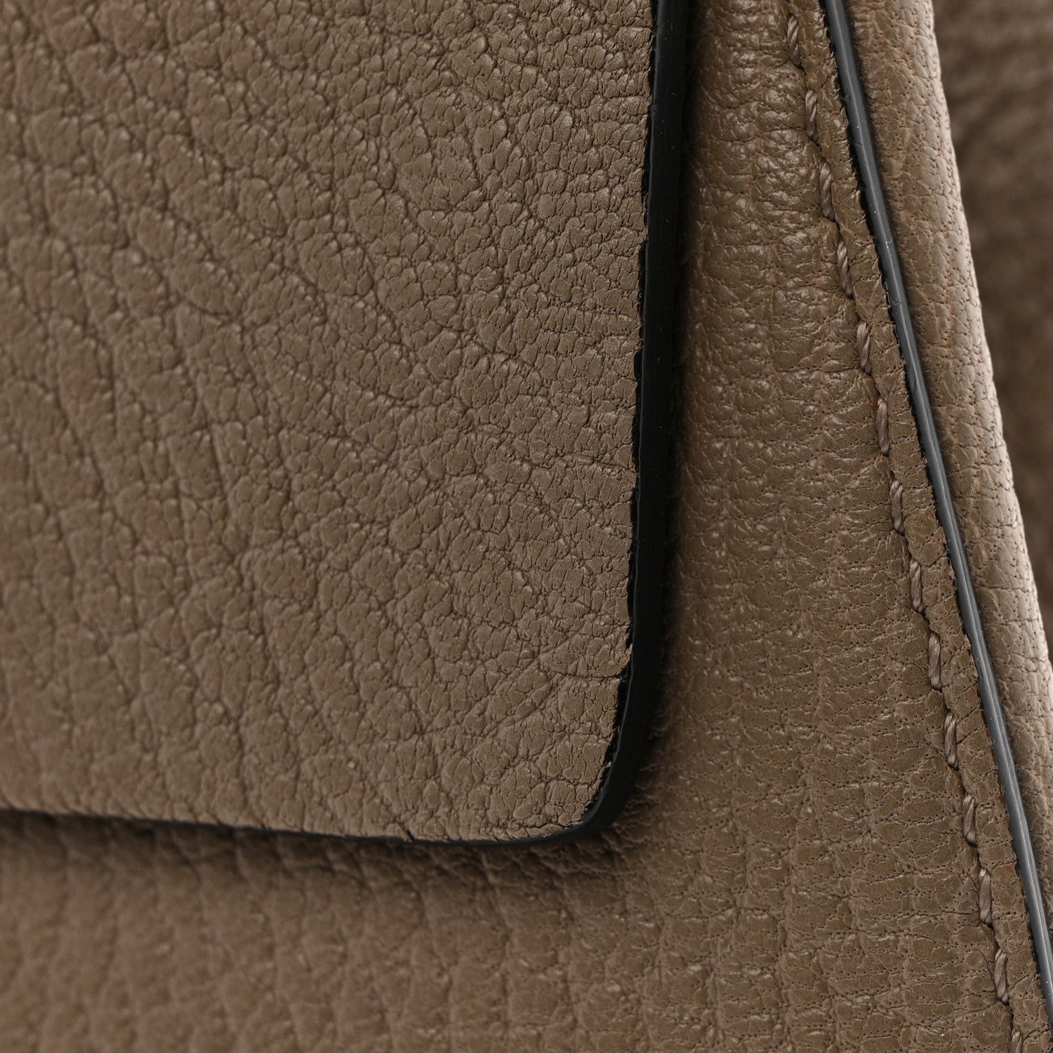 Chloe Grained Lambskin Drew Shoulder Bag Motty Grey 10 of 13