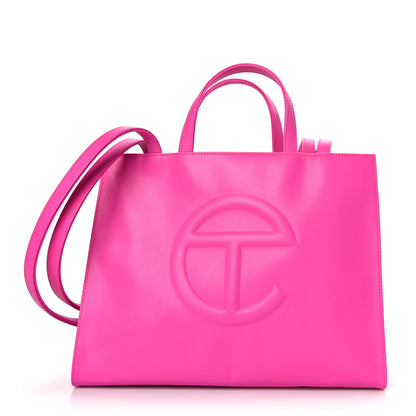 Telfar Vegan Leather Medium Shopping Bag Azalea 1 of 8