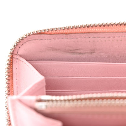 Christian Dior Patent Cannage Lady Dior Continental Zip Wallet Pink 8 of 15