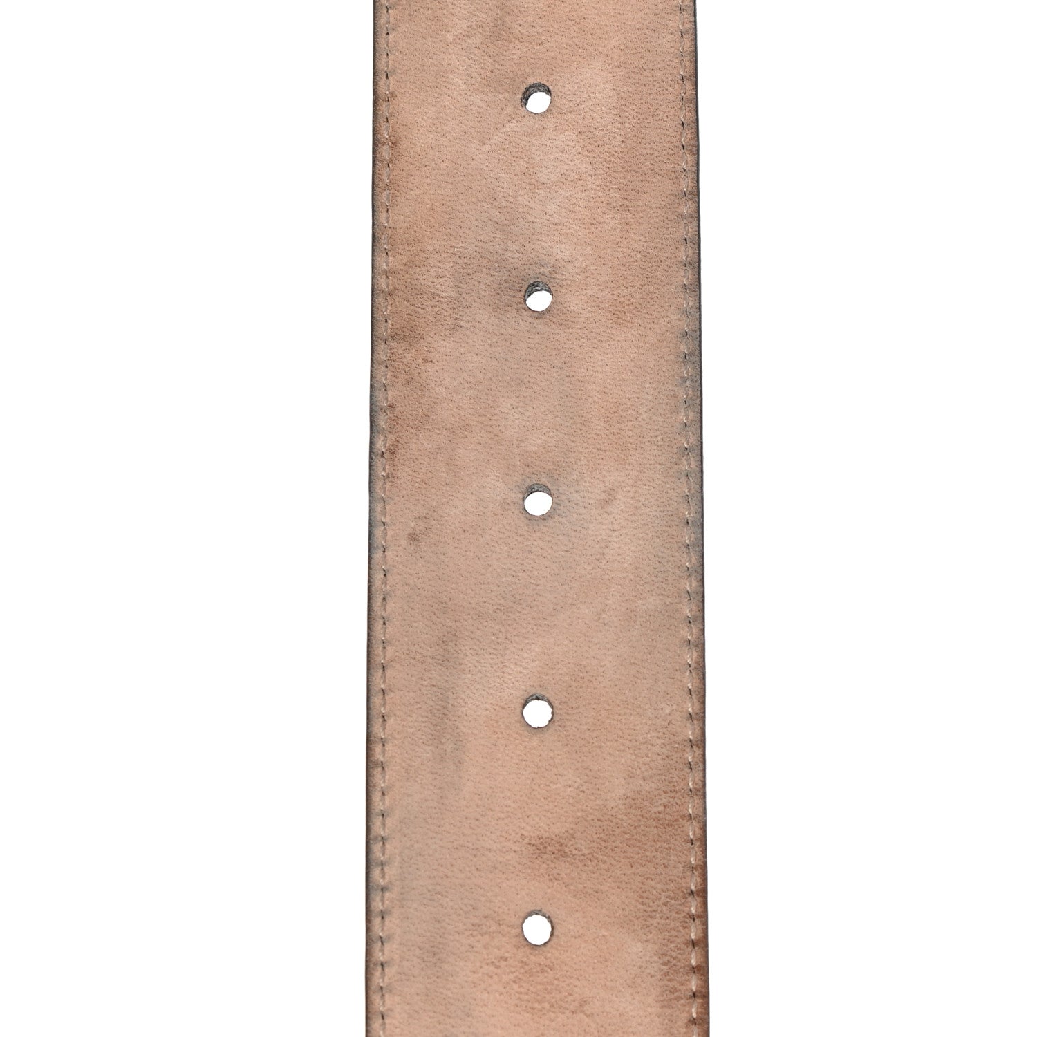 Gucci Guccissima Signature Interlocking G 40mm Belt 85 34 Black 4 of 5