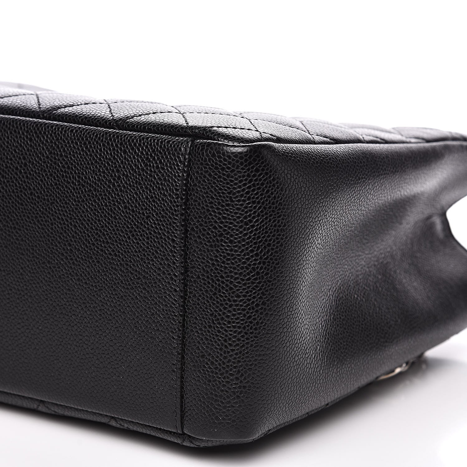 Chanel Caviar Quilted Grand Shopping Tote GST Black 9 of 10