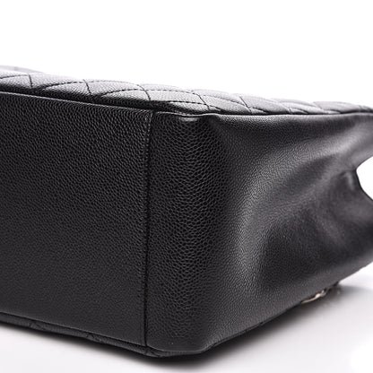 Chanel Caviar Quilted Grand Shopping Tote GST Black 9 of 10