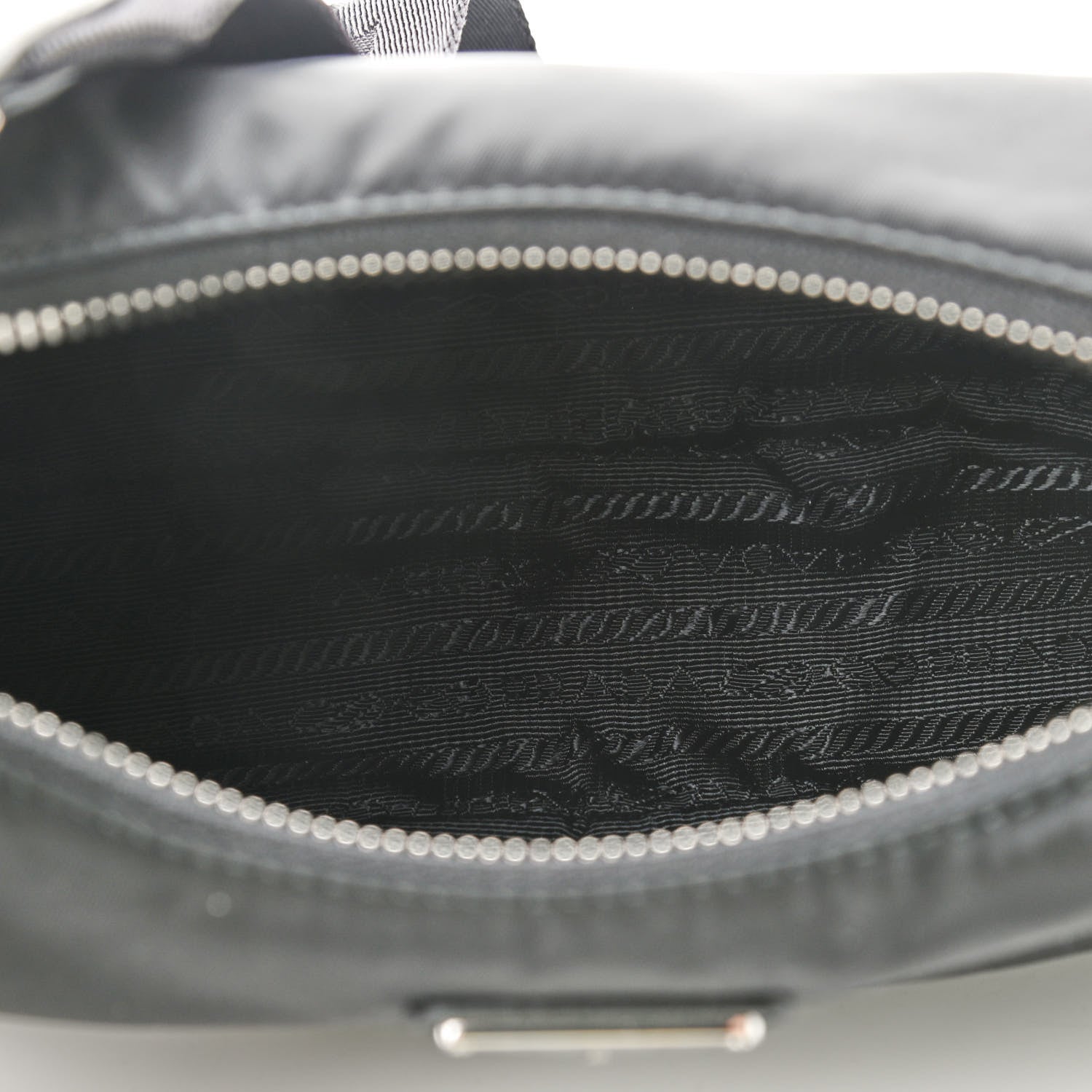 Prada Nylon Re-Edition 2005 Shoulder Bag Black 7 of 9