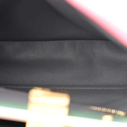 Fendi Nappa Colorblock Mini Peekaboo Iconic Satchel Rosa Fluo Oxigen Slate 5 of 12