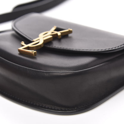 Saint Laurent Smooth Calfskin Mini Classic Monogram Kaia Satchel Black 9 of 10