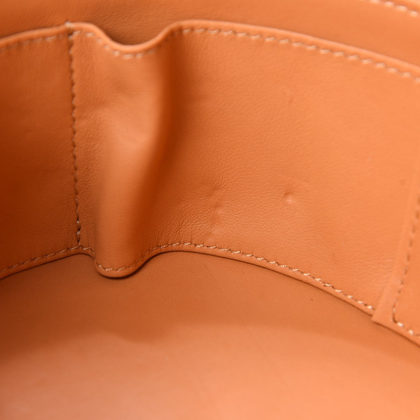 Calfskin Train Case Crossbody Cammello