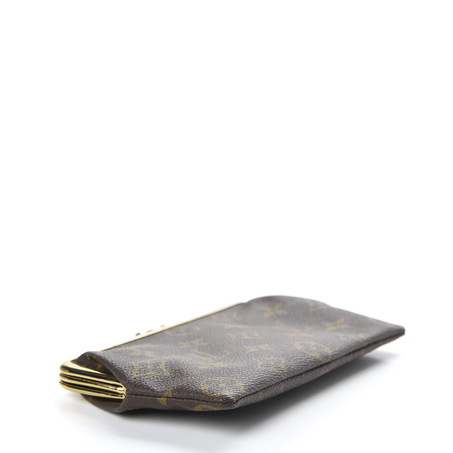 Monogram Kisslock Coin Purse