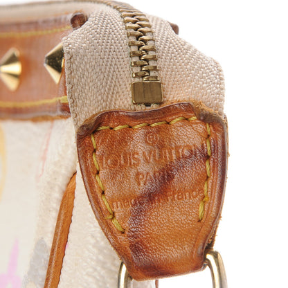 Louis Vuitton Monogram Multicolor Pochette Accessories White 12 of 13