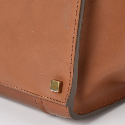 Celine Natural Calfskin Medium Phantom Luggage Tan 7 of 26