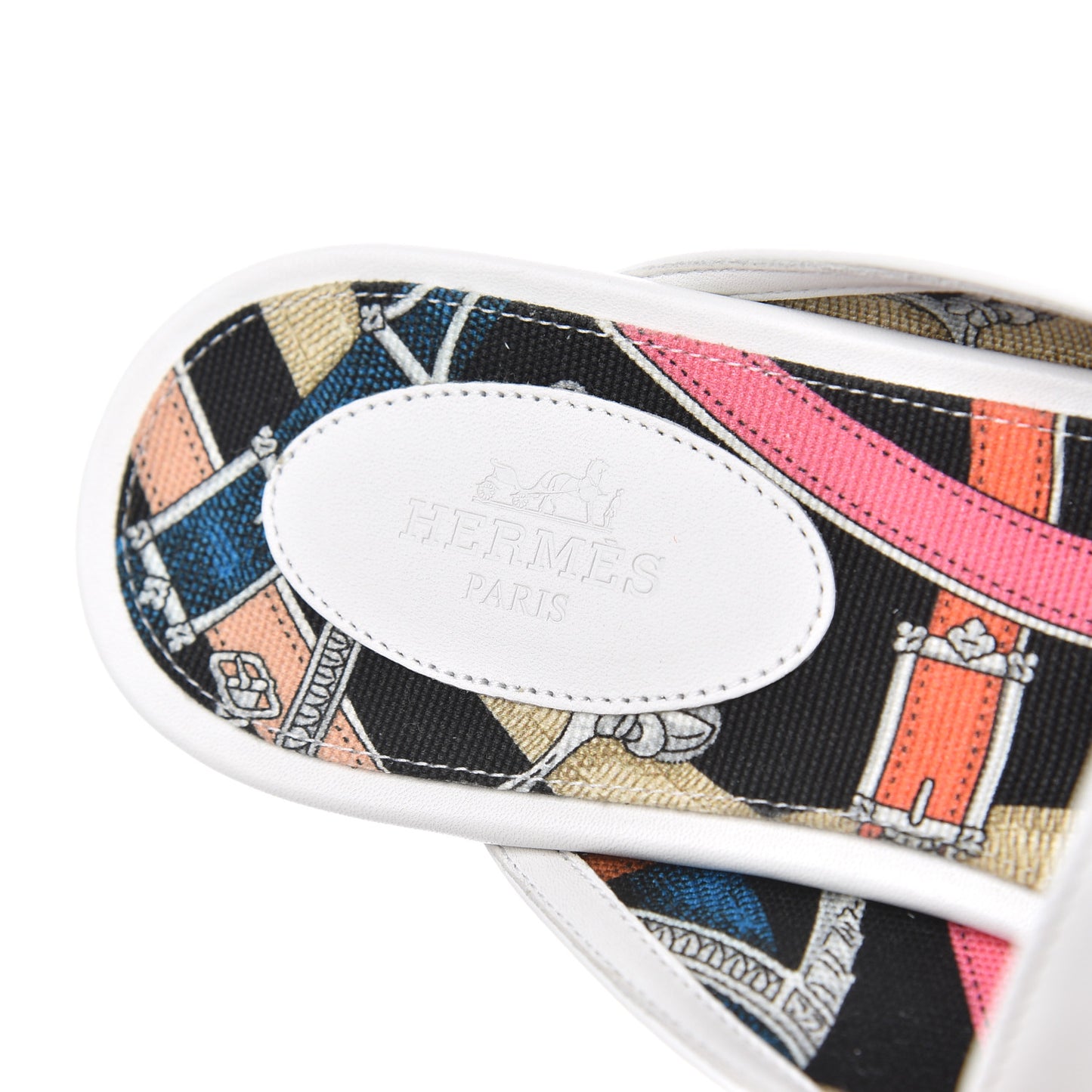 Calfskin Oz Mules 40 White