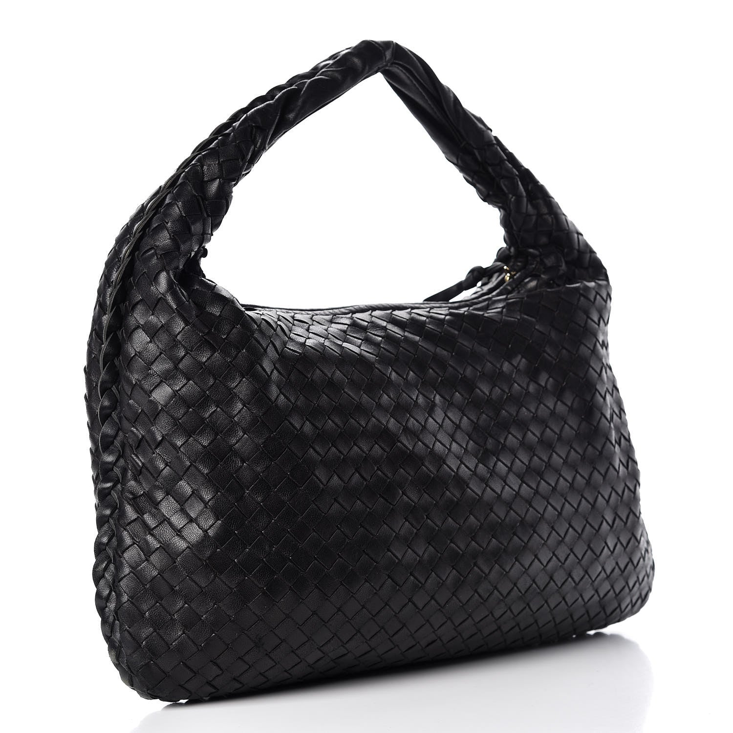 Bottega Veneta Nappa Intrecciato Medium Veneta Hobo Black 3 of 14