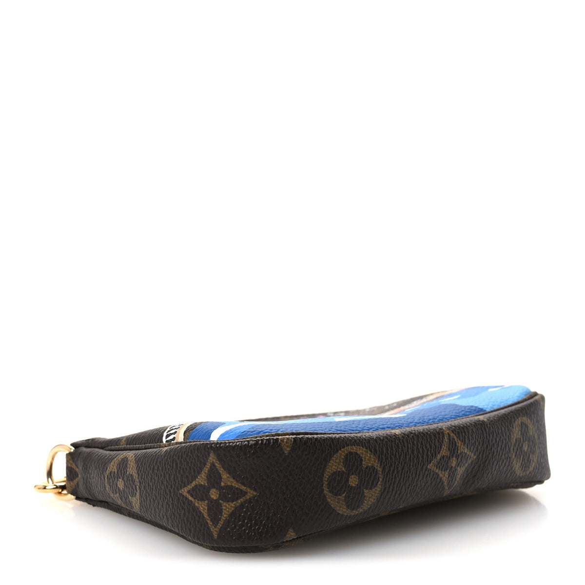 Louis Vuitton Monogram 2019 Christmas Animation Mini Venice Pochette Accessories Blue 4 of 10