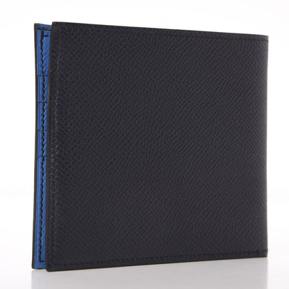 Hermes Epsom MC2 Copernic Compact Wallet Bleu Indigo Bleu Paradis 3 of 7