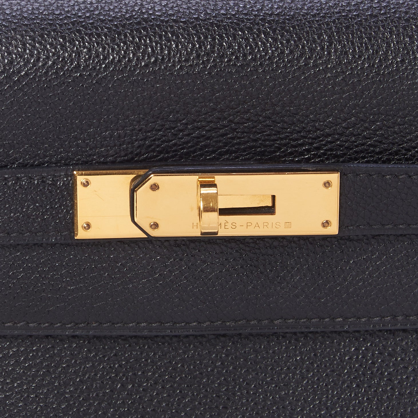 Hermes Togo Kelly Retourne 32 Black 11 of 25